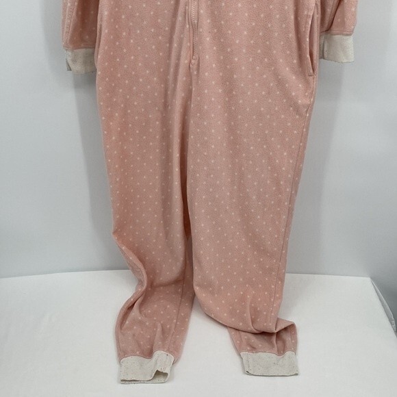 Xhilaration Llama Heart Target Jumpsuit Union Suit Pajama Sleepwear Pink S - Picture 2 of 7